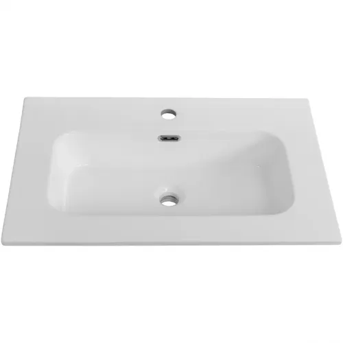 Раковина Cezares Duet CZR-8095-70 71x46 см, накладная, белый