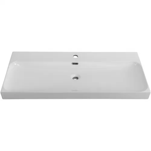 Раковина BelBagno Marino BB-8078-100 101x46 см, накладная, белый