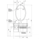 Раковина 95x54 см R Aquanet Сопрано