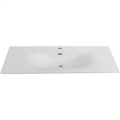 Раковина BelBagno Uno BB-8099-120 121x46 см, накладная, белый