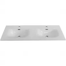 Раковина BelBagno Uno BB-8099-120-2 121x46 см, накладная, белый