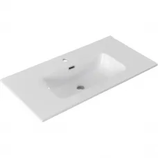 Раковина Allen Brau Glority 1.35008.20 91x46,5 см, накладная, белый