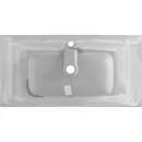 Раковина Allen Brau Glority 1.35008.20 91x46,5 см, накладная, белый