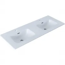 Раковина Allen Brau Glority 1.35011.20 121x46,5 см, накладная, белый