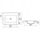 Раковина Ceramica Nova Grace CN7011MBwx 61x45,7 см, накладная, черный матовый