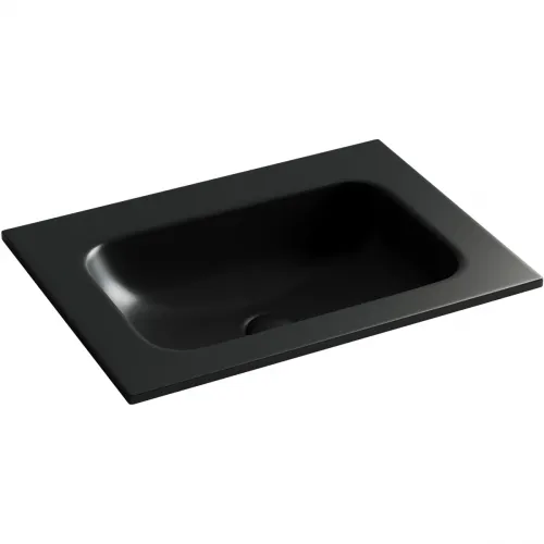 Раковина Ceramica Nova Grace CN7011MBwx 61x45,7 см, накладная, черный матовый
