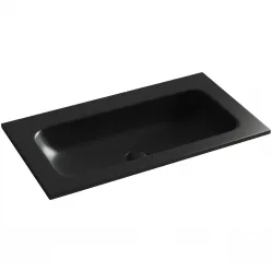 Раковина Ceramica Nova Grace CN7012MBwx 81x45,7 см, накладная, черный матовый