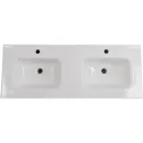 Раковина BelBagno BB1200-2-ETL 121x46,5 см, накладная, белый