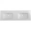 Раковина BelBagno BB1400-2-ETL 141x46,5 см, накладная, белый