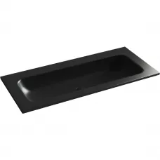Раковина Ceramica Nova Grace CN7013MBwx 101x45,7 см, накладная, черный матовый