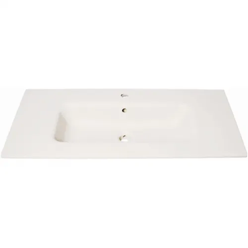 Раковина Plumberia Selection IXO XO081FBO 81x46 см, накладная, белый матовый