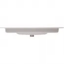 Раковина Plumberia Selection IXO XO081FBO 81x46 см, накладная, белый матовый