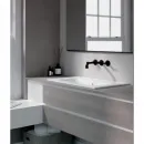 Раковина Plumberia Selection IXO XO101SFBL 101x46 см, накладная, белый глянец
