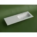 Раковина Ceramica Nova Grace CN7021 121x45,7 см R, накладная, белый