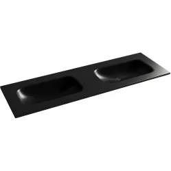 Раковина Ceramica Nova Grace CN7022MBwx 141x46 см, накладная, черный матовый