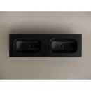 Раковина Ceramica Nova Grace CN7022MBwx 141x46 см, накладная, черный матовый