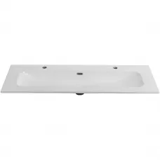Раковина Cezares Eco CZR-8073-120-1-2 121x46 см, накладная, белый