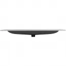 Раковина Cezares Eco CZR-8073-120-1-2 121x46 см, накладная, белый