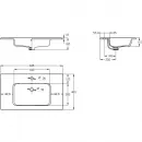 Раковина 60,5x46 см Roca The Gap 3279A8000