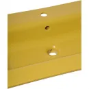 Раковина Plumberia Selection IXO XO081FSN 81x46 см, накладная, желтый глянец