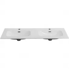Раковина Cezares Eco CZR-8073-120-2 121x46 см, накладная, белый