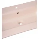 Раковина Plumberia Selection IXO XO101FSA 101x46 см, накладная, песочный матовый