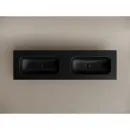 Раковина Ceramica Nova Grace CN7023MBwx 161x46 см, накладная, черный матовый