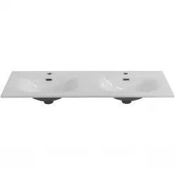Раковина Cezares Molveno CZR-8099-120-2 121x46 см, накладная, белый