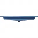 Раковина Plumberia Selection IXO XO081FBD 81x46 см, накладная, синий глянец