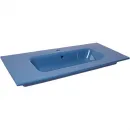 Раковина Plumberia Selection IXO XO081FBD 81x46 см, накладная, синий глянец