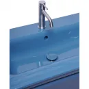 Раковина Plumberia Selection IXO XO081FBD 81x46 см, накладная, синий глянец