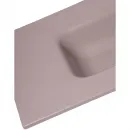 Раковина Plumberia Selection IXO XO101FTT 101x46 см, накладная, бежевый матовый