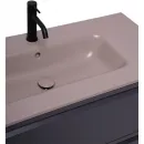 Раковина Plumberia Selection IXO XO101FTT 101x46 см, накладная, бежевый матовый