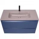 Раковина Plumberia Selection IXO XO101FTT 101x46 см, накладная, бежевый матовый