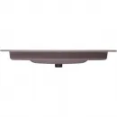 Раковина Plumberia Selection IXO XO101FTT 101x46 см, накладная, бежевый матовый
