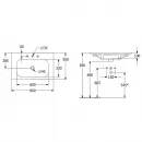 Раковина 80x50 см Villeroy & Boch Finion 416484R1
