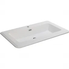 Раковина Cezares Idra 50264 95,5x49 см, накладная, белый матовый