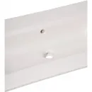 Раковина Plumberia Selection IXO XO101SFBO 101x46 см, накладная, белый матовый