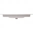 Раковина Plumberia Selection IXO XO101SFBO 101x46 см, накладная, белый матовый