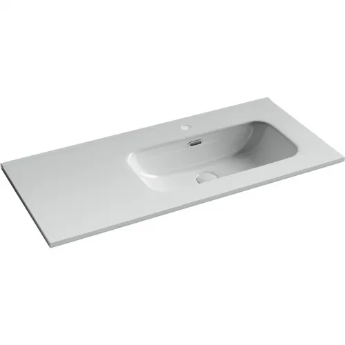 Раковина Ceramica Nova Element CN7003R 101x46,5 см R, накладная, белый