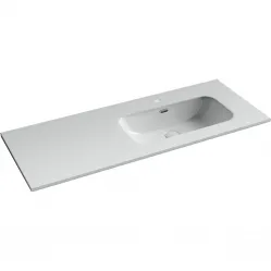 Раковина Ceramica Nova Element CN7006R 121x46,5 см R, накладная, белый