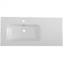 Раковина BelBagno BB1000ETL-L 101x46,5 см L, накладная, белый