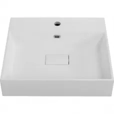 Раковина Cezares Premium 50262 51x45 см, накладная, белый матовый