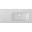 Раковина BelBagno BB1000ETL-R 101x46,5 см R, накладная, белый