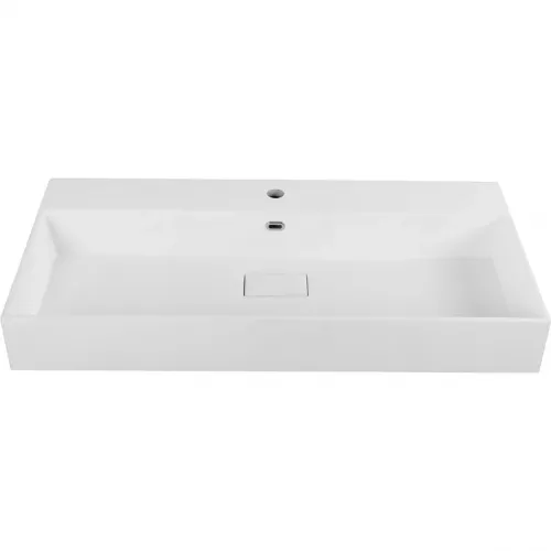 Раковина Cezares Premium 50263 91x45 см, накладная, белый матовый