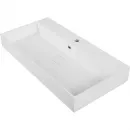 Раковина Cezares Premium 50263 91x45 см, накладная, белый матовый