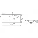 Раковина 101x45,7 см Ceramica Nova Grace CN7015