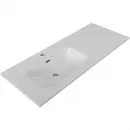 Раковина BelBagno BB1200ETL-L 121x46,5 см L, накладная, белый
