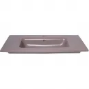 Раковина Plumberia Selection IXO XO081FCS 81x46 см, накладная, коричневый матовый