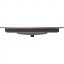 Раковина Plumberia Selection IXO XO081FCS 81x46 см, накладная, коричневый матовый